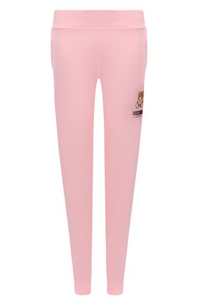 Женские хлопковые брюки MOSCHINO UNDERWEAR WOMAN розового цвета по цене 18850 руб., арт. A4329/9020 | Фото 1 Женские хлопковые брюки MOSCHINO UNDERWEAR WOMAN розового цвета, арт. A4329/9020 | Фото 1