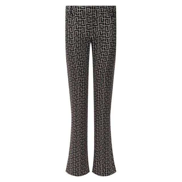 Шерстяные брюки Balmain VF0PP015/W126