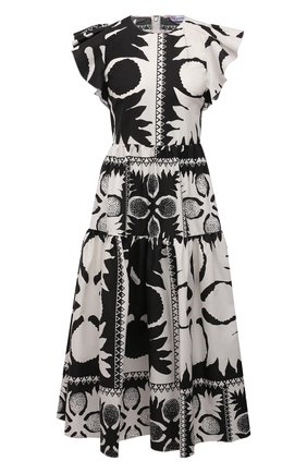 Женское платье REDVALENTINO черно-белого цвета по цене 69950 руб., арт. VR0VAY90/5SA | Фото 1 Женское платье REDVALENTINO черно-белого цвета, арт. VR0VAY90/5SA | Фото 1