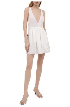 Женское платье EMPORIO ARMANI белого цвета по цене 99500 руб., арт. ANA31T/A2457 | Фото 2 Женское платье EMPORIO ARMANI белого цвета, арт. ANA31T/A2457 | Фото 2