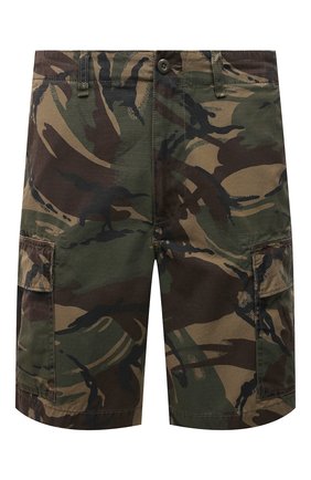 Мужские хлопковые шорты POLO RALPH LAUREN хаки цвета по цене 13100 руб., арт. 710835030/006 | Фото 1 Мужские хлопковые шорты POLO RALPH LAUREN хаки цвета, арт. 710835030/006 | Фото 1