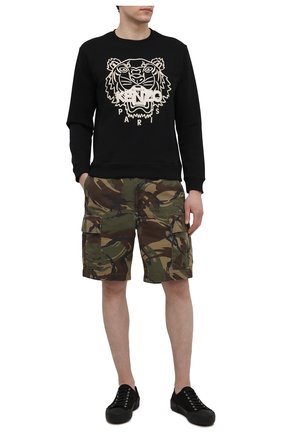 Мужские хлопковые шорты POLO RALPH LAUREN хаки цвета по цене 13100 руб., арт. 710835030/006 | Фото 2 Мужские хлопковые шорты POLO RALPH LAUREN хаки цвета, арт. 710835030/006 | Фото 2
