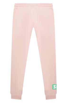 Детские хлопковые джоггеры STELLA MCCARTNEY розового цвета по цене 6480 руб., арт. 602608/SQJ06 | Фото 2 Детские хлопковые джоггеры STELLA MCCARTNEY розового цвета, арт. 602608/SQJ06 | Фото 2