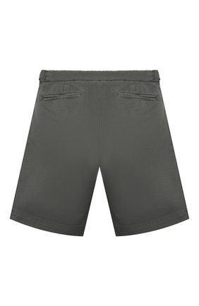 Детские хлопковые шорты BRUNELLO CUCINELLI серого цвета по цене 21500 руб., арт. B289LP904A | Фото 2 Детские хлопковые шорты BRUNELLO CUCINELLI серого цвета, арт. B289LP904A | Фото 2