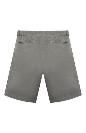 Детские хлопковые шорты BRUNELLO CUCINELLI серого цвета по цене 23650 руб., арт. B289LP904B | Фото 2 Детские хлопковые шорты BRUNELLO CUCINELLI серого цвета, арт. B289LP904B | Фото 2