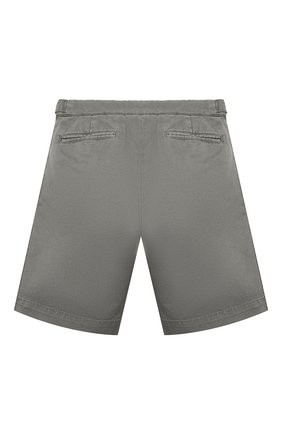 Детские хлопковые шорты BRUNELLO CUCINELLI серого цвета по цене 22150 руб., арт. B289LP904C | Фото 2 Детские хлопковые шорты BRUNELLO CUCINELLI серого цвета, арт. B289LP904C | Фото 2 (Материал внешний: Хлопок; Мальчики Кросс-КТ: Шорты-одежда; Ростовка одежда: 12 лет | 152 см, 13 - 15 лет | 158 см)