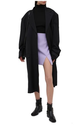 Женская юбка OFF-WHITE сиреневого цвета по цене 45300 руб., арт. 0WCC117S21FAB002 | Фото 2 Женская юбка OFF-WHITE сиреневого цвета, арт. 0WCC117S21FAB002 | Фото 2
