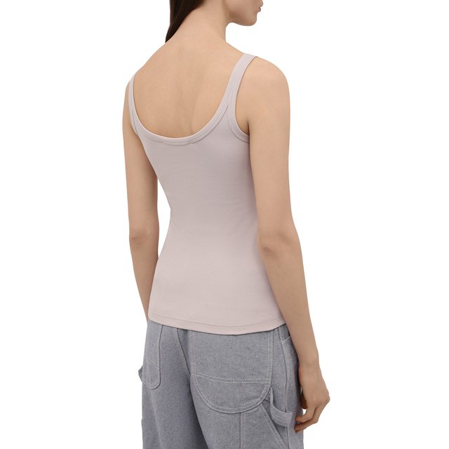 фото Хлопковая майка off-white