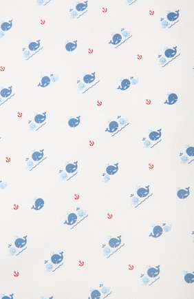 Детского хлопковое одеяло KISSY KISSY синего цвета, арт. KB7057440 | Фото 2 (Материал: Текстиль, Хлопок; Региональные ограничения белый список (Axapta Mercury): RU)