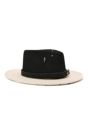 Женская шляпа drop galaxy cross COCOSHNICK HEADDRESS черно-белого цвета по цене 28500 руб., арт. drops-gc1 | Фото 1 Женская шляпа drop galaxy cross COCOSHNICK HEADDRESS черно-белого цвета, арт. drops-gc1 | Фото 1