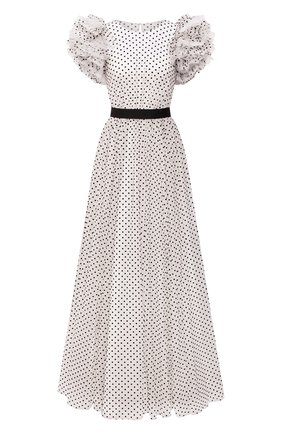Женское платье JENNY PACKHAM черно-белого цвета по цене 269500 руб., арт. GGD121L | Фото 1 Женское платье JENNY PACKHAM черно-белого цвета, арт. GGD121L | Фото 1