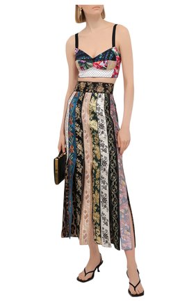 Женская юбка DOLCE & GABBANA разноцветного цвета по цене 152500 руб., арт. F4B2LT/GDY53 | Фото 2 Женская юбка DOLCE & GABBANA разноцветного цвета, арт. F4B2LT/GDY53 | Фото 2