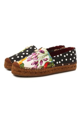 Женские текстильные эспадрильи DOLCE & GABBANA разноцветного цвета по цене 42800 руб., арт. CE0111/A0331 | Фото 1 Женские текстильные эспадрильи DOLCE & GABBANA разноцветного цвета, арт. CE0111/A0331 | Фото 1