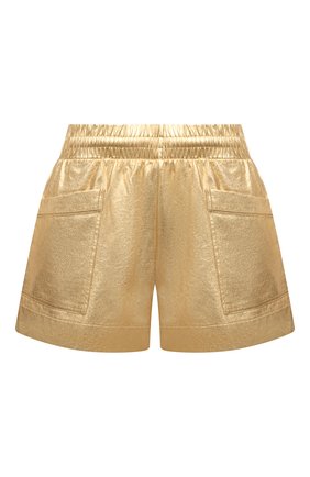 Женские хлопковые шорты DRIES VAN NOTEN золотого цвета по цене 24200 руб., арт. 211-11120-2624 | Фото 1 Женские хлопковые шорты DRIES VAN NOTEN золотого цвета, арт. 211-11120-2624 | Фото 1