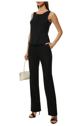 Женский шелковый топ GIORGIO ARMANI черного цвета по цене 79950 руб., арт. 8CHCKZ30/TZ136 | Фото 2 Женский шелковый топ GIORGIO ARMANI черного цвета, арт. 8CHCKZ30/TZ136 | Фото 2