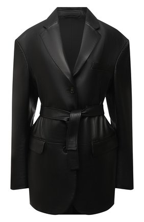 Женский кожаный жакет ACNE STUDIOS черного цвета по цене 179000 руб., арт. A70141 | Фото 1 Женский кожаный жакет ACNE STUDIOS черного цвета, арт. A70141 | Фото 1