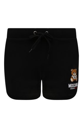Женские хлопковые шорты MOSCHINO UNDERWEAR WOMAN черного цвета по цене 13750 руб., арт. A4310/9020 | Фото 1 Женские хлопковые шорты MOSCHINO UNDERWEAR WOMAN черного цвета, арт. A4310/9020 | Фото 1
