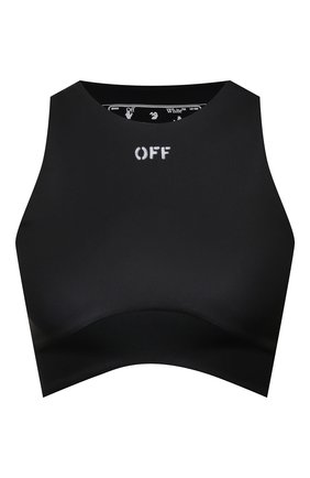 Женский топ OFF-WHITE черного цвета по цене 24350 руб., арт. 0WV0031S21JER002 | Фото 1 Женский топ OFF-WHITE черного цвета, арт. 0WV0031S21JER002 | Фото 1