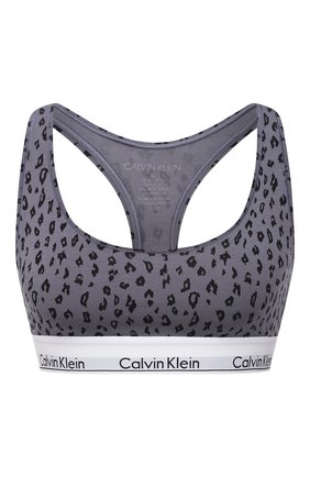 Женский бюстгальтер с логотипом бренда CALVIN KLEIN серого цвета по цене 4485 руб., арт. F3785E | Фото 1 Женский бюстгальтер с логотипом бренда CALVIN KLEIN серого цвета, арт. F3785E | Фото 1