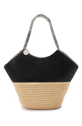 Женский сумка-тоут falabella STELLA MCCARTNEY черного цвета по цене 75900 руб., арт. 700224/W8805 | Фото 1 Женский сумка-тоут falabella STELLA MCCARTNEY черного цвета, арт. 700224/W8805 | Фото 1 (Материал: Текстиль; Сумки-технические: Сумки-шопперы; Размер: large)