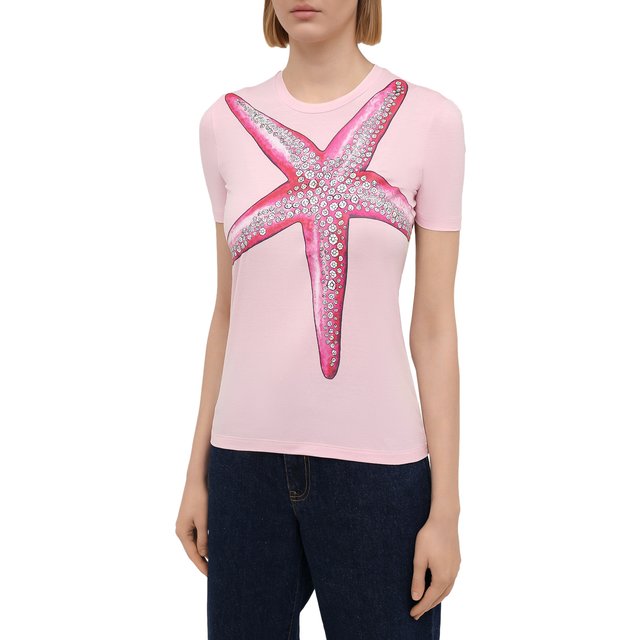 фото Футболка из вискозы versace