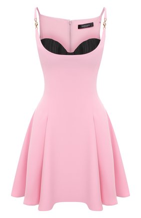 Женское платье VERSACE светло-розового цвета по цене 199500 руб., арт. A88890/A236477 | Фото 1 Женское платье VERSACE светло-розового цвета, арт. A88890/A236477 | Фото 1