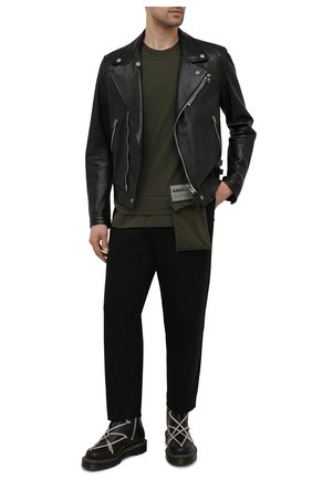 Кожаные ботинки Rick Owens x Dr. Martens | Фото №2 Кожаные ботинки Rick Owens x Dr. Martens | Фото №2