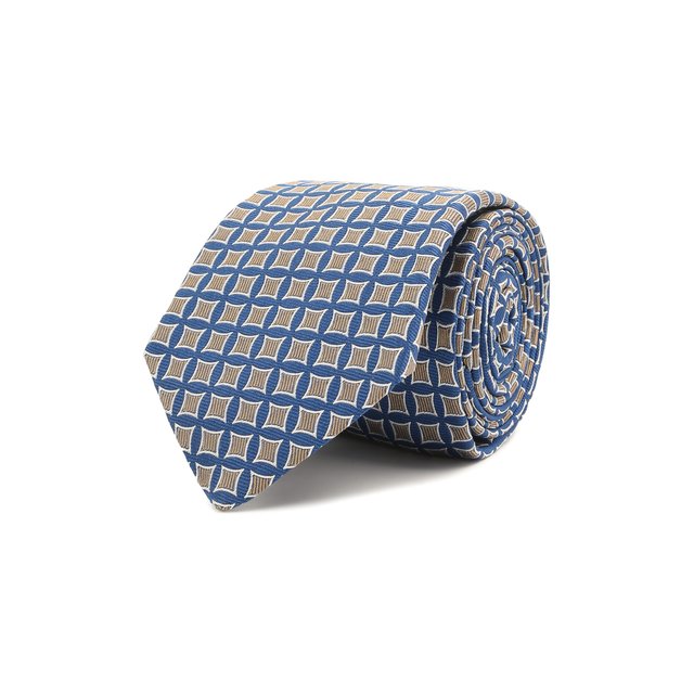 фото Шелковый галстук luigi borrelli