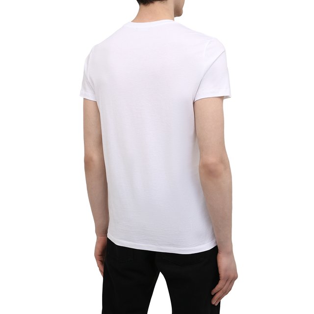 фото Хлопковая футболка balmain