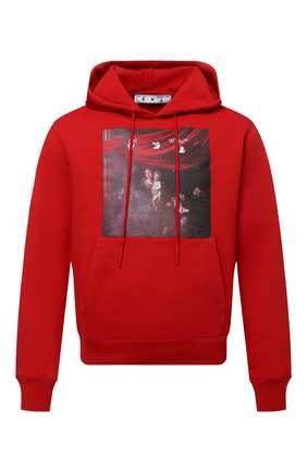 Мужской хлопковое худи OFF-WHITE красного цвета по цене 52300 руб., арт. 0MBB034S21FLE007 | Фото 1 Мужской хлопковое худи OFF-WHITE красного цвета, арт. 0MBB034S21FLE007 | Фото 1 (Стили: Гранж, Спорт-шик; Принт: С принтом; Мужское Кросс-КТ: Худи-одежда; Материал внешний: Хлопок; Длина (для топов): Стандартные; Рукава: Длинные)