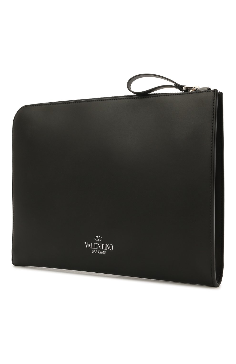 Мужской кожаный футляр для документов VALENTINO черного цвета по цене 62700 руб., арт. VY0B0457/WJW | Фото 2 Мужской кожаный футляр для документов VALENTINO черного цвета, арт. VY0B0457/WJW | Фото 2 (Кросс-КТ: футляры для документов)