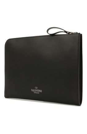 Мужской кожаный футляр для документов VALENTINO черного цвета по цене 62700 руб., арт. VY0B0457/WJW | Фото 2 Мужской кожаный футляр для документов VALENTINO черного цвета, арт. VY0B0457/WJW | Фото 2 (Кросс-КТ: футляры для документов)