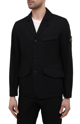 Мужской хлопковый костюм STONE ISLAND черного цвета по цене 89950 руб., арт. 741580106 | Фото 2 Мужской хлопковый костюм STONE ISLAND черного цвета, арт. 741580106 | Фото 2