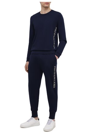 Мужские домашние джоггеры POLO RALPH LAUREN темно-синего цвета по цене 7670 руб., арт. 714830292 | Фото 2 Мужские домашние джоггеры POLO RALPH LAUREN темно-синего цвета, арт. 714830292 | Фото 2