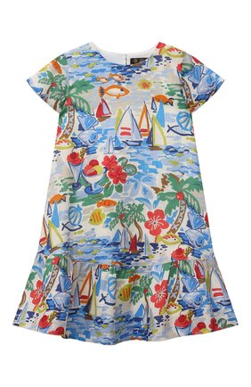 Детское льняное платье LORO PIANA разноцветного цвета по цене 55900 руб., арт. FAL5909 | Фото 1 Детское льняное платье LORO PIANA разноцветного цвета, арт. FAL5909 | Фото 1