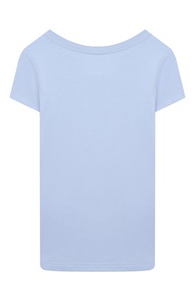 Детская хлопковая футболка RALPH LAUREN голубого цвета по цене 3295 руб., арт. 312837182 | Фото 2 Детская хлопковая футболка RALPH LAUREN голубого цвета, арт. 312837182 | Фото 2