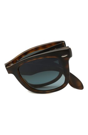 Женские солнцезащитные очки RAY-BAN коричневого цвета по цене 12500 руб., арт. 4105-894/3M | Фото 6 Женские солнцезащитные очки RAY-BAN коричневого цвета, арт. 4105-894/3M | Фото 6