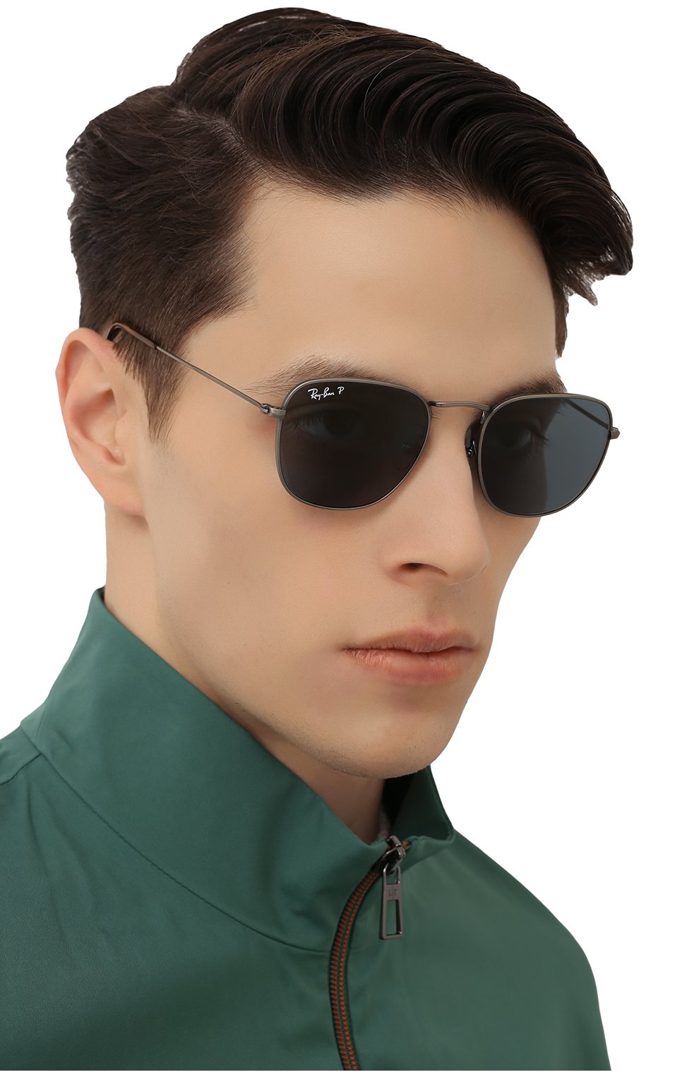 Женские солнцезащитные очки RAY-BAN темно-синего цвета по цене 32900 руб., арт. 8157-9208T0 | Фото 3 Женские солнцезащитные очки RAY-BAN темно-синего цвета, арт. 8157-9208T0 | Фото 3