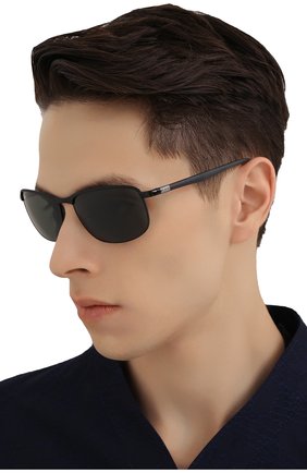 Мужские солнцезащитные очки RAY-BAN черного цвета по цене 11700 руб., арт. 3671-186/31 | Фото 2 Мужские солнцезащитные очки RAY-BAN черного цвета, арт. 3671-186/31 | Фото 2