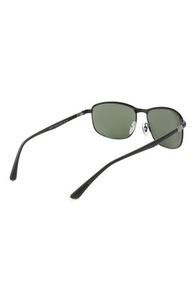 Мужские солнцезащитные очки RAY-BAN черного цвета по цене 11700 руб., арт. 3671-186/31 | Фото 4 Мужские солнцезащитные очки RAY-BAN черного цвета, арт. 3671-186/31 | Фото 4