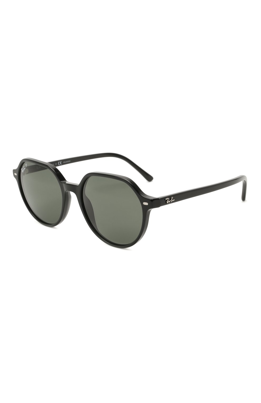 Женские солнцезащитные очки RAY-BAN черного цвета, арт. 2195-901/58 | Фото 1