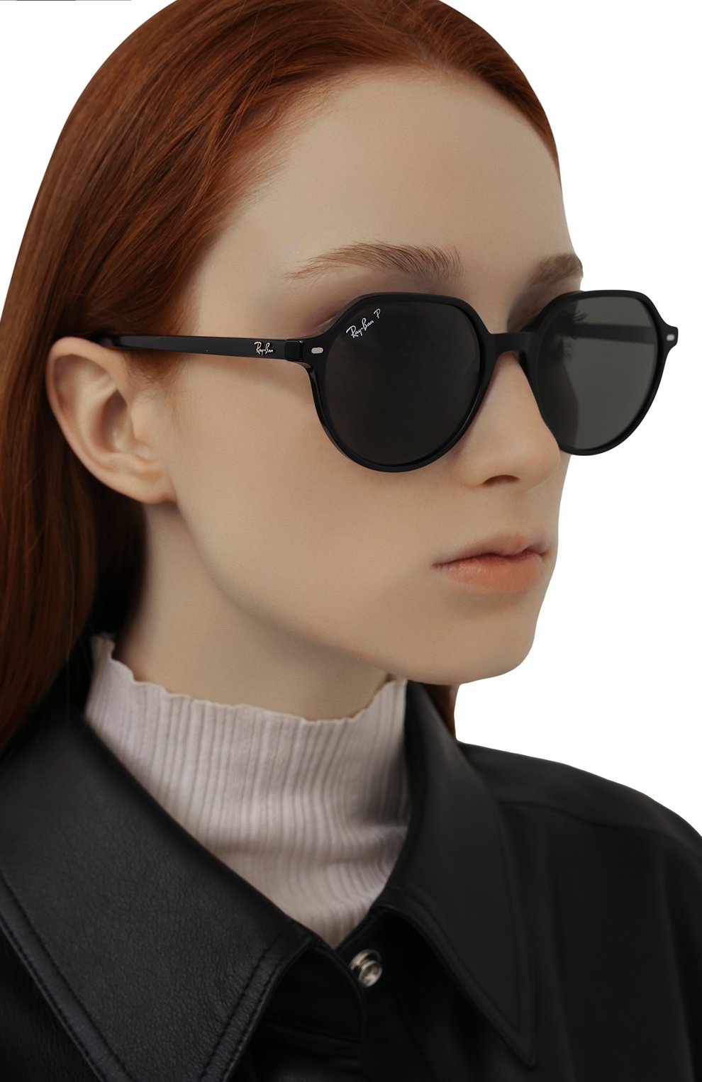 Женские солнцезащитные очки RAY-BAN черного цвета по цене 15800 руб., арт. 2195-901/58 | Фото 2 Женские солнцезащитные очки RAY-BAN черного цвета, арт. 2195-901/58 | Фото 2