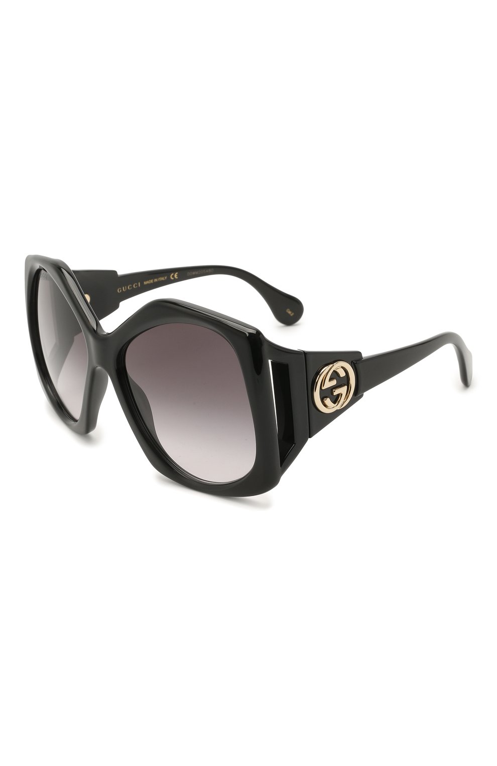 Женские черные солнцезащитные очки GUCCI — купить в интернет-магазине