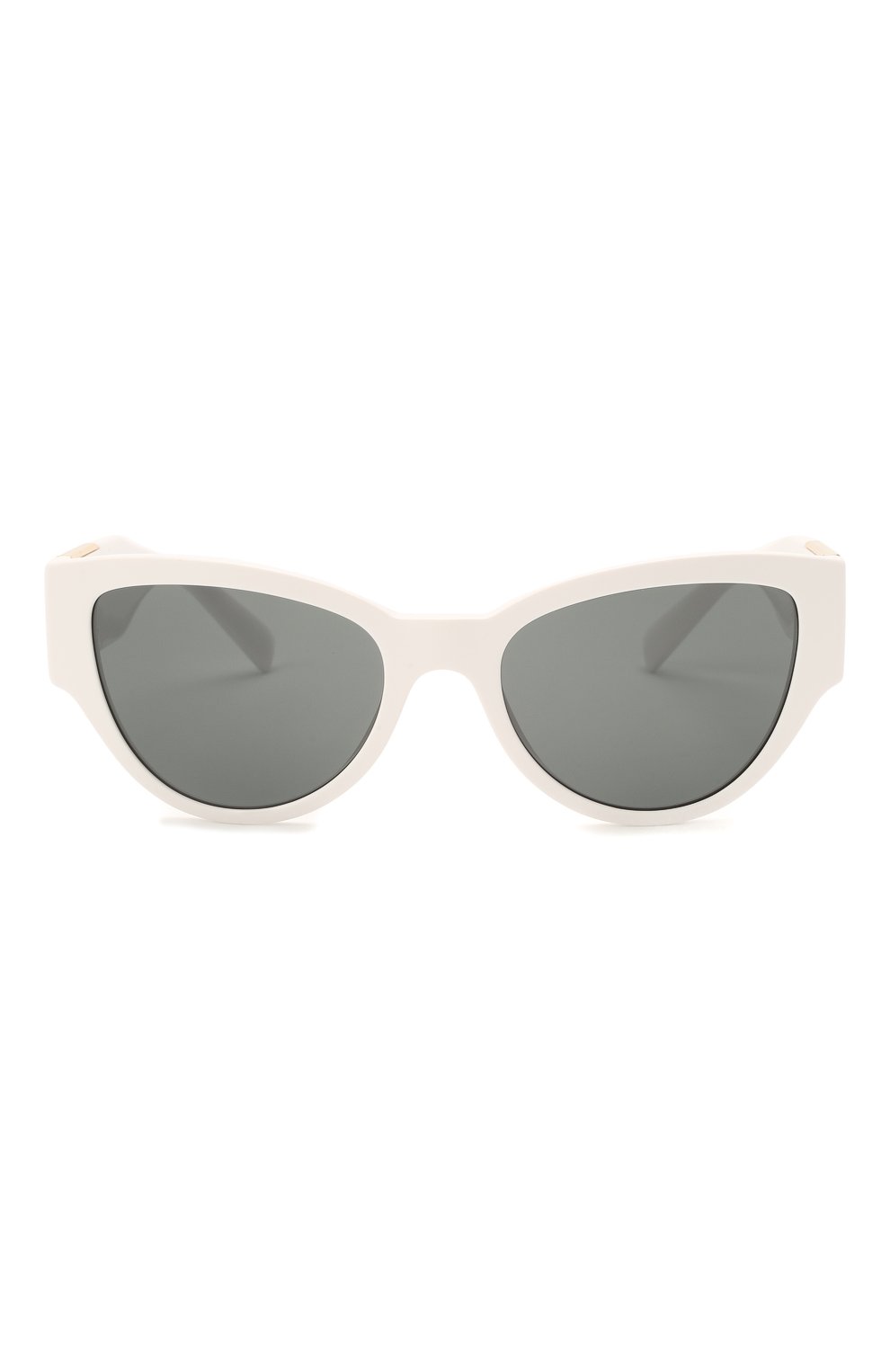 Женские солнцезащитные очки VERSACE белого цвета, арт. 4398-314/87 | Фото 3 (Тип очков: С/з; Оптика Гендер: оптика-женское; Очки форма: Cat-eye, Бабочка)