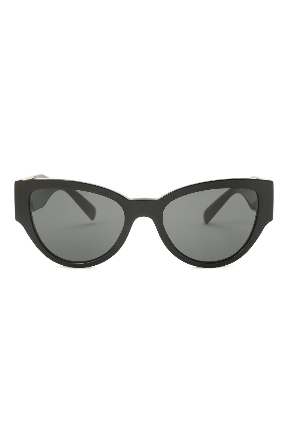 Женские солнцезащитные очки VERSACE черного цвета, арт. 4398-GB1/87 | Фото 3 (Региональные ограничения белый список (Axapta Mercury): RU; Тип очков: С/з; Оптика Гендер: оптика-женское; Очки форма: Бабочка)