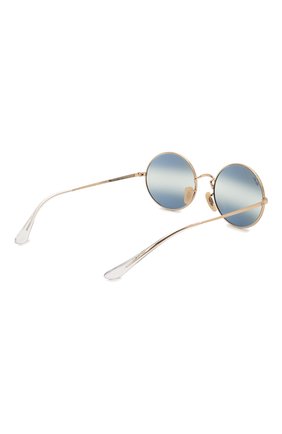 Женские солнцезащитные очки RAY-BAN синего цвета по цене 12500 руб., арт. 1970-001/GA | Фото 5 Женские солнцезащитные очки RAY-BAN синего цвета, арт. 1970-001/GA | Фото 5