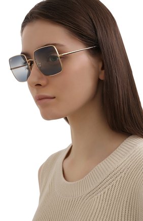 Женские солнцезащитные очки RAY-BAN синего цвета по цене 0 руб., арт. 1971-001/GA | Фото 2 Женские солнцезащитные очки RAY-BAN синего цвета, арт. 1971-001/GA | Фото 2 (Кросс-КТ: С/з-унисекс; Региональные ограничения белый список (Axapta Mercury): RU; Тип очков: С/з; Оптика Гендер: оптика-унисекс; Очки форма: Прямоугольные)