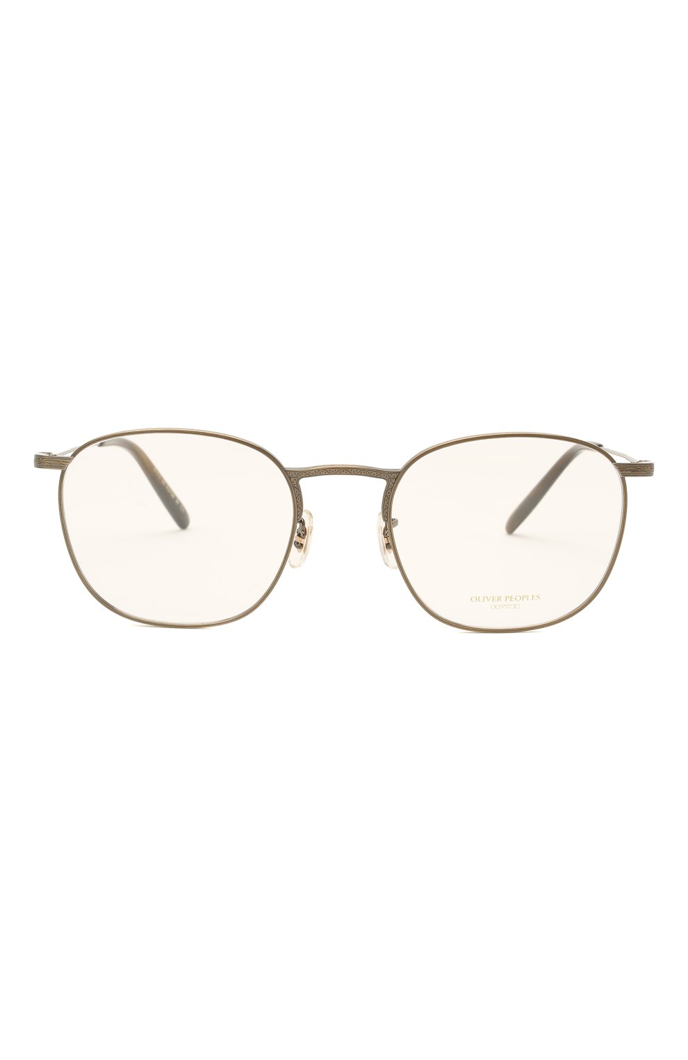 Женские оправа OLIVER PEOPLES бронзового цвета по цене 29950 руб., арт. 1285T-5284 | Фото 4 Женские оправа OLIVER PEOPLES бронзового цвета, арт. 1285T-5284 | Фото 4 (Тип очков: Оправа; Очки форма: Круглые; Оптика Гендер: оптика-унисекс)