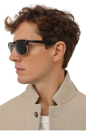 Мужские солнцезащитные очки RAY-BAN черного цвета по цене 10900 руб., арт. 4342-601/71 | Фото 2 Мужские солнцезащитные очки RAY-BAN черного цвета, арт. 4342-601/71 | Фото 2