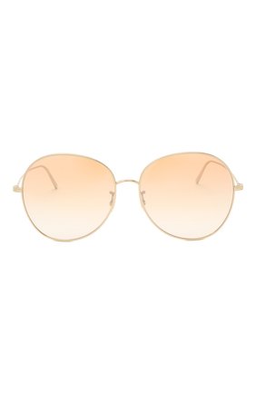 Женские солнцезащитные очки OLIVER PEOPLES светло-розового цвета по цене 24400 руб., арт. 1289S-50357K | Фото 3 Женские солнцезащитные очки OLIVER PEOPLES светло-розового цвета, арт. 1289S-50357K | Фото 3 (Тип очков: С/з; Оптика Гендер: оптика-женское; Очки форма: Круглые)